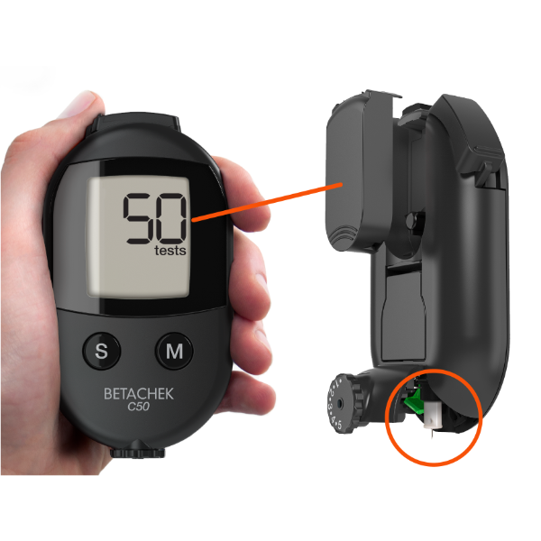 最容易的血糖仪：Betachek C50 一体化