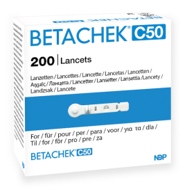 BETACHEK C50 Lancets (200)